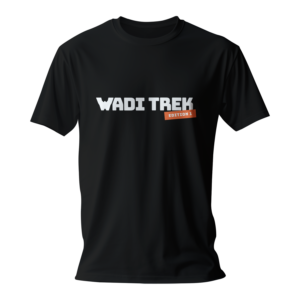 T-shirt Noir WADI TREK - Edition 1