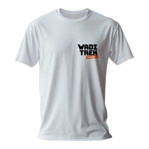 T-shirt Blanc WADI TREK - Edition 1