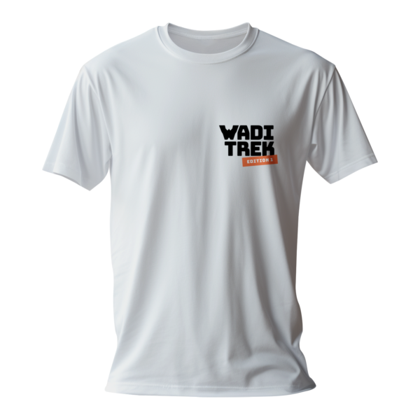 T-shirt Blanc WADI TREK - Edition 1