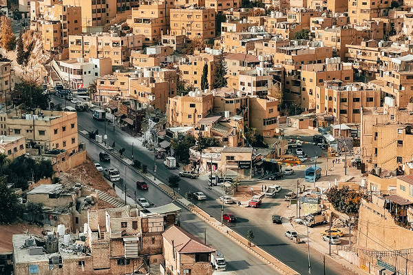 Arrivée à Amman